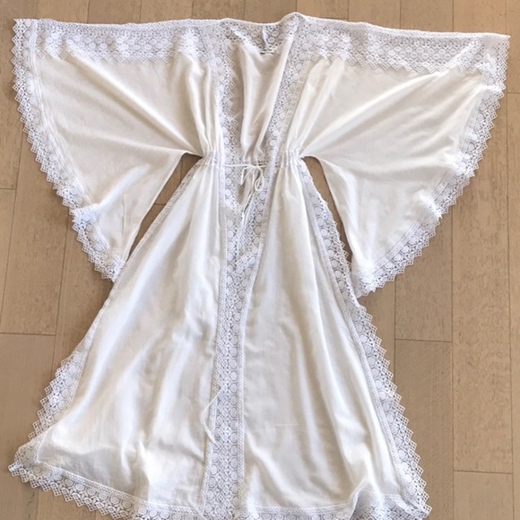 Charlotte Ruiz Angela Tie-Front Kaftan Dress - Picture 6 of 11